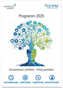 Cover des CETPM-Programmkatalogs 2025